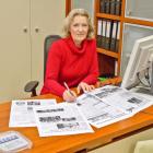 Maria Wojcieszonek skład gazety, korekta tekstów. 