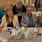 Alicja Chruścicka (współprowadząca imprezę) w towarzystwie Teresy Kuczery i Jana...