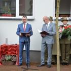 Przy okazji uroczystego odsłonięcia muralu dyrektor SP 1 Piotr Salik nawiązał do...