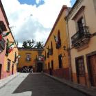 Uliczka w San Miguel de Allende.
