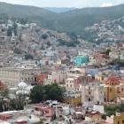 Widok na miasto Guanajuato.