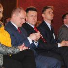 Kandydat na prezydenta A. Jarubas na spotkaniu w jarosławskim MOK.