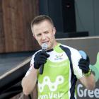 Mistrz trialu rowerowego Krystian Herba.