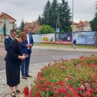 Część przemyskich obchodów odbyła się na rondzie Ofiar Wołynia.