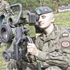 Wyrzutnia przeciwpancernych pocisków rakietowych Spike.