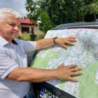 Wójt Gminy Przemyśl Andrzej Huk dokładnie przeanalizował przebieg planowanej obwodnicy...