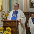 Pielgrzymów przywitał w najważniejszym ośrodku pielgrzymkowym w archidiecezji...