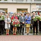 Honorowi goście uczestniczący w obchodach 650-lecia Radymna.