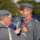 Pomysłodawca pomnika w Harcie Artur Szczutek.