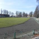 Stadion przy Piekarskiej przed modernizacją.