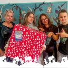 Pomocnicy Świętego z Gdyni – Agnieszka, Sylwia, Ewa i Magdalena. 