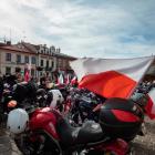 FOT. UM Jarosław
Majowe święto okrasiła biało-czerwona parada motocykli.