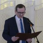 Gospodarz gminy Krzywcza W. Pawłowski podkreślał, jak ważną inwestycją jest dla...