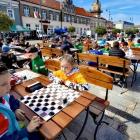 Częścią piknikowych atrakcji był m.in. turniej warcabowy, pokazy służb mundurowych czy...