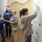 Warsztaty plastyczne inspirowane obrazami M. Strońskiego.
