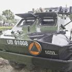 Opancerzony samochód rozpoznawczy BRDM-2B.