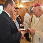 Mszy z okazji jubileuszu przewodniczył abp Adam Szal. Sprawowana była w kaplicy...