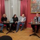 Zaproszeni przez autora goście – dyrektor SOSW nr 1 w Przemyślu Dorota Wiech-Iwaneczko,...