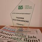 Spotkanie w rzeszowskim oddziale ZUS zwieńczyły podziękowania za dotychczasową...