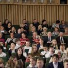Podczas części artystycznej sala MOK w Przeworsku pękała w szwach./ FOT. UM Przeworsk