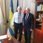 Spotkanie z Konsulem Honorowym Ukrainy w Polsce Aleksandrem Baczykiem./Зустріч з...