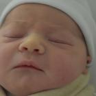 Aleksandra Dacko, córka Lidii i Janusza, urodzona 6 sierpnia, waga 3320 g. 