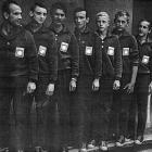 Kadra województwa rzeszowskiego 1964 we florecie. S. Stanisław Skwarczyński pierwszy z...