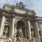 Barokowa Fontanna di Trevi. 