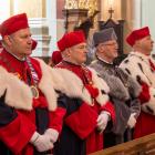 Władze PANS na uroczystej mszy inauguracyjnej.