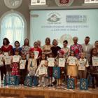FOT. ZW
Laureaci konkursu ze swoimi opiekunkami i zaproszonymi gośćmi.