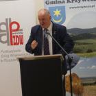 Uczestniczący w wydarzeniu wicemarszałek województwa podkarpackiego Piotr Pilch...