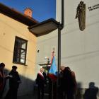 Od niedawna z fasady budynku Urzędu Gminy Przeworsk „spogląda” na przechodzących obok...