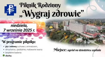 Ganhe saúde! Piquenique em família no pátio do hospital de Przemyśl