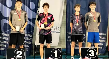 Hat-trick Szymona. Dublet Olka. Kapitalny występ badmintonistów w Zamościu
