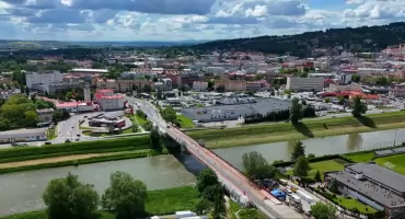 Sürücülerin dikkatine! Przemyśl'deki Siwiec Köprüsü trafiğe kapatıldı [DÜZELTME]