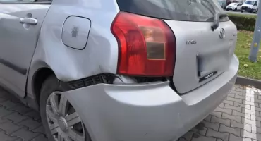 Jarosław'daki Pruchnicka Caddesi'nde araba çarpışması