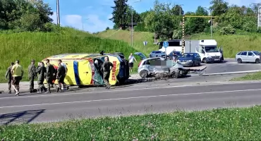 Tragedia na „obwodnicy śmierci” [ZOBACZ ZDJĘCIA]