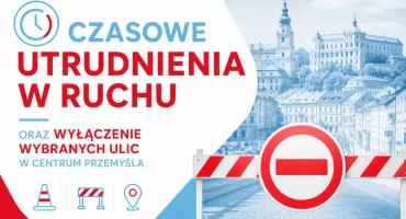 Uwaga kierowcy! W piątek, w Przemyślu napotkacie utrudnienia