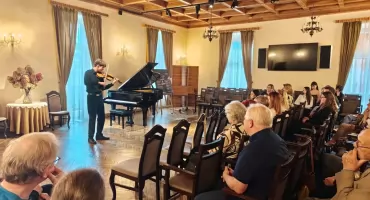 Wiosenna Scena Młodych w nadsańskim grodzie – koncert studentów Akademii Muzycznej w Poznaniu oraz uczniów Zespołu Państwowych Szkół Muzycznych w Przemyślu