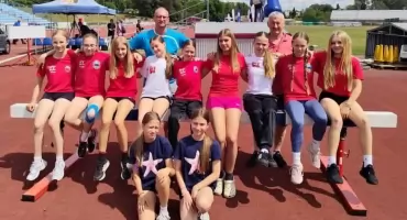 Najmłodsi lekkoatleci także z medalami