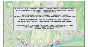 Uwaga kierowcy! W niedzielę możecie napotkać utrudnienia! To za sprawą organizowanego w Ostrowie „Święta Pieroga”