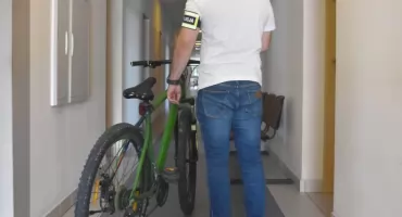 Ukradł rower, bo… bolały go nogi