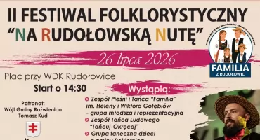  „Na Rudołowską Nutę”. II Festiwal Folklorystyczny przed nami [ZAPOWIEDŹ]