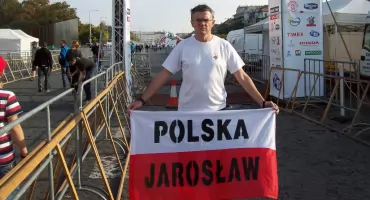 Każda meta była nowym początkiem. Krzysztof Ryzner na mecie maratonu stanął już 200 razy!