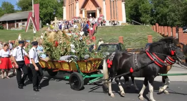Bystrowice podziękowały za plony. Święto Plonów Gminy Roźwienica! [ZOBACZ ZDJĘCIA]