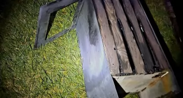 Podpalacz w Parku Zdrojowym 