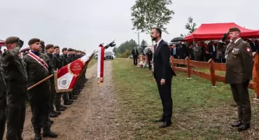 Uroczystości na Wzgórzu Chomińskim z udziałem ministra Władysława Kosiniaka-Kamysza [ZOBACZ ZDJĘCIA]