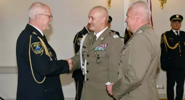 Okrągłe jubileusze przemyskiej i jarosławskiej straży miejskiej [ZDJĘCIA]