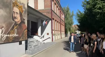 Mural na 115-lecie przeworskiej „Jagiellonki”