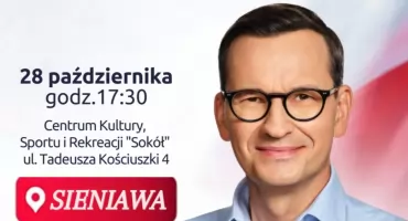 Spotkanie z Premierem Mateuszem Morawieckim w Sieniawie.
